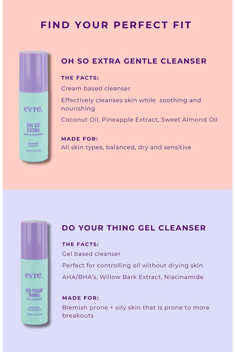 Oh So Extra Gentle Cleanser, Alternate, color, NO COLOR