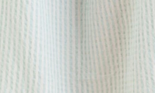 Papinelle Sabine Seersucker Stripe Cotton Blend Nightgown