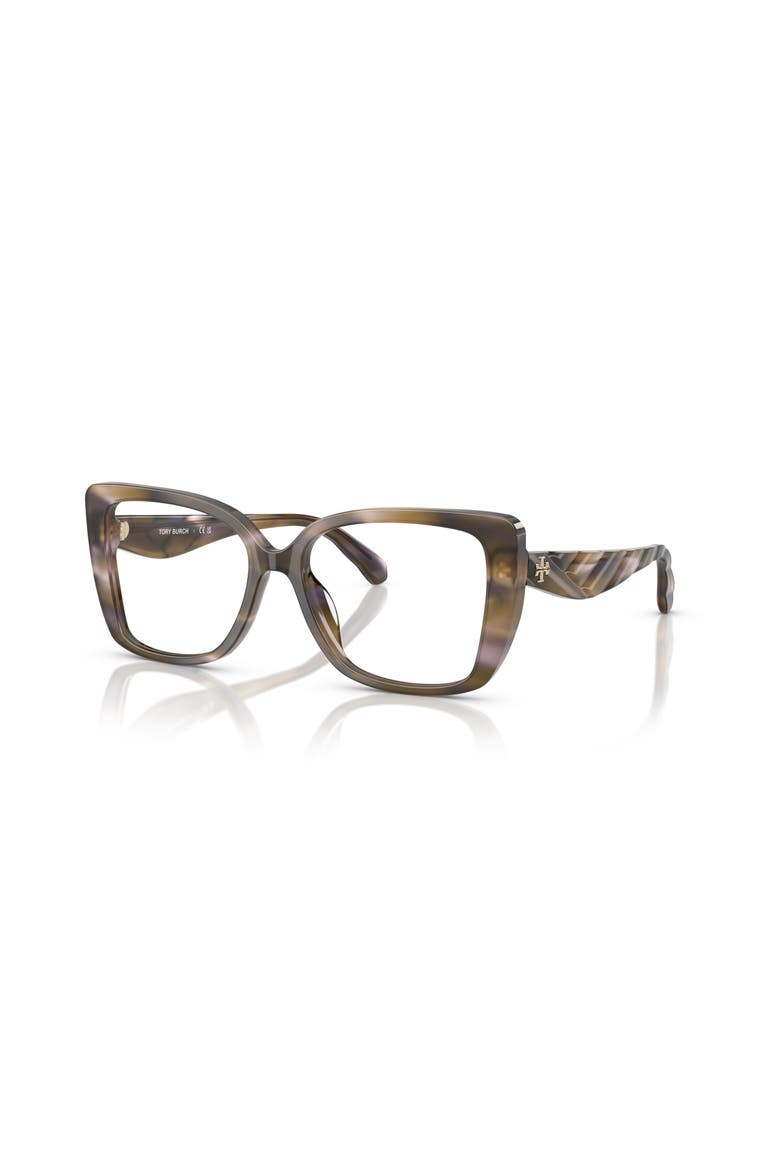 53mm Square optical glasses, Main, color, Violet