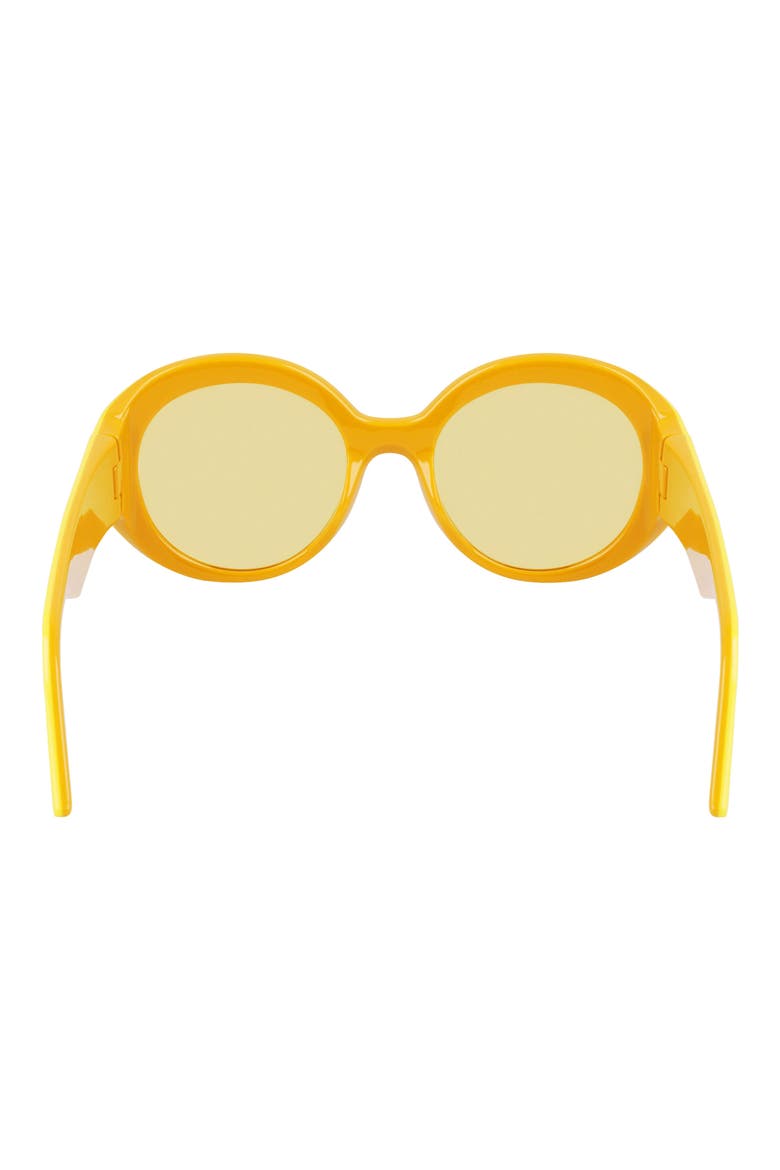 Heritage 53mm Oval Sunglasses, Alternate, color, HONEY