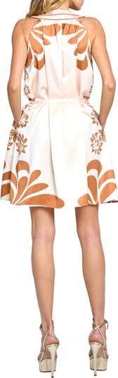CIEBON Kyndra Print Sleeveless Minidress | Nordstrom