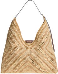 Anya Hindmarch Raffia Bow Shoulder Bag