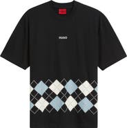 HUGO Dulapo Argile Cotton T-Shirt