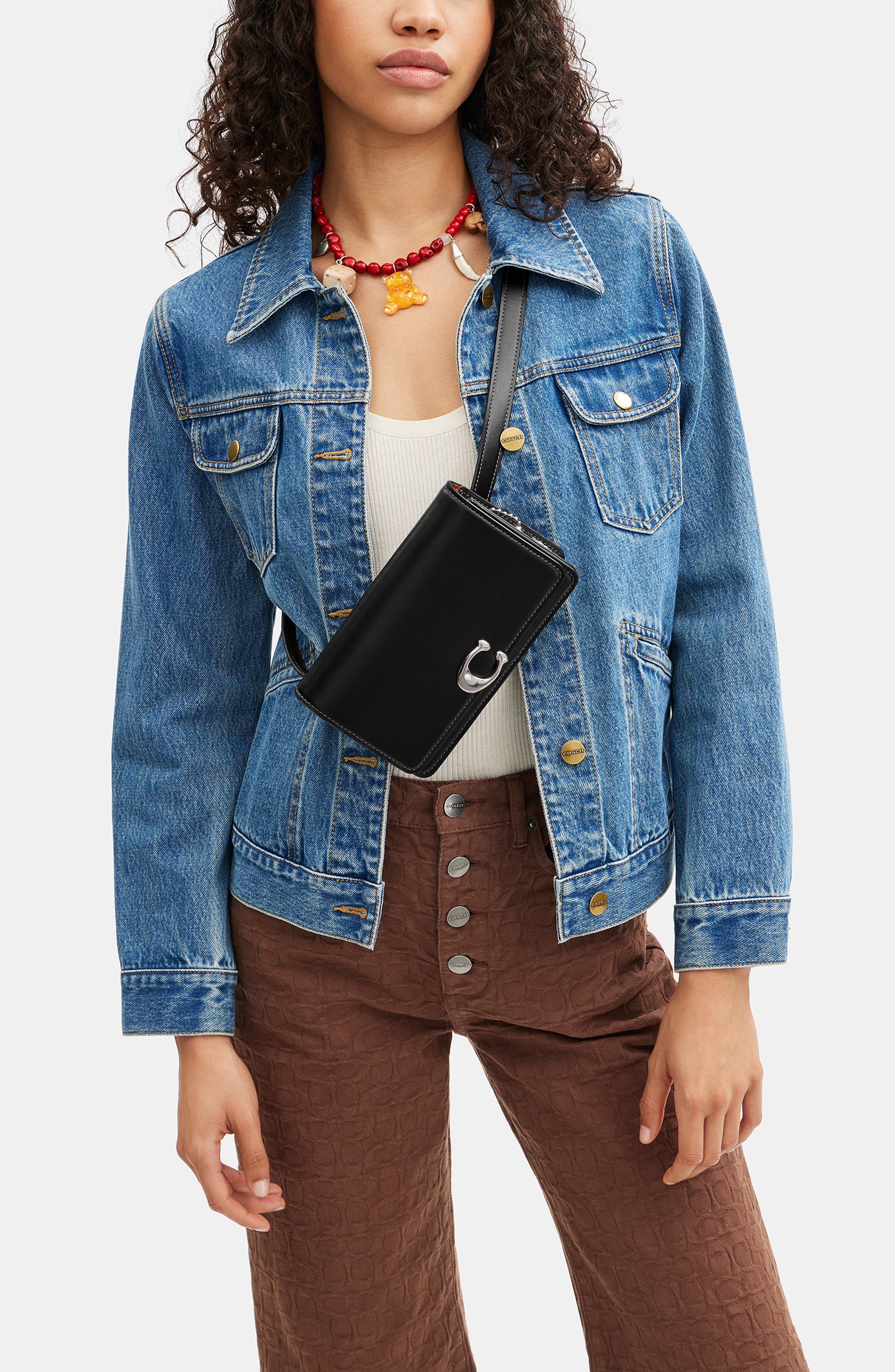 COACH Bandit Belt Bag, Alternate, color, 