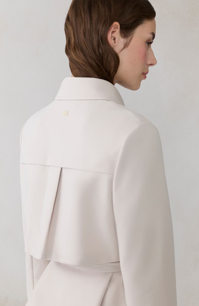 Soia & Kyo Haisley Short Trench Coat, Alternate, color, Light Oak