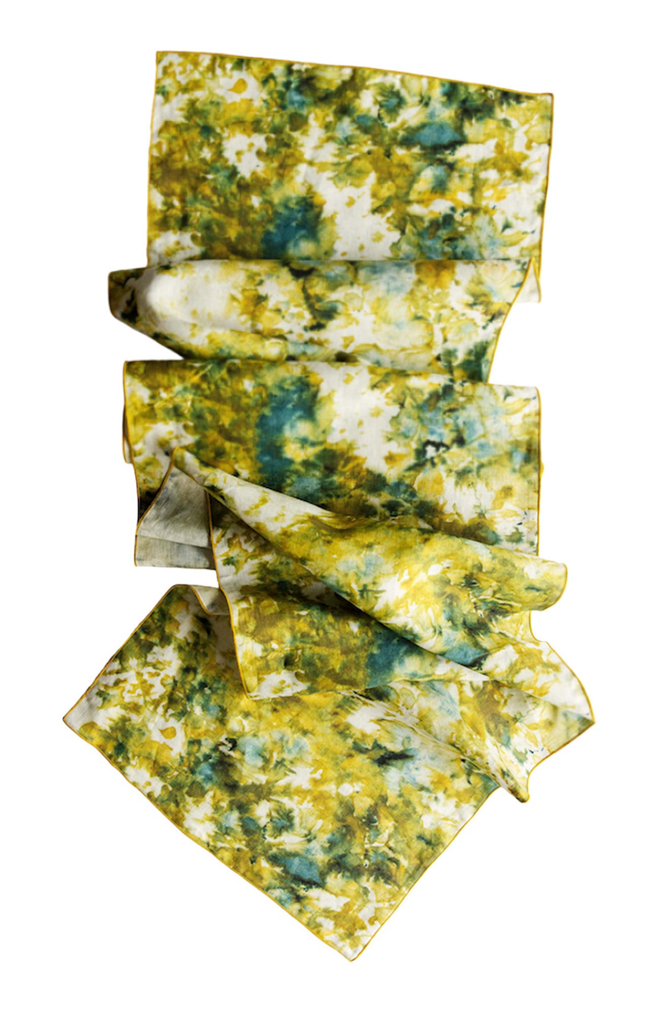 Goldie Home Green Marble Runner 