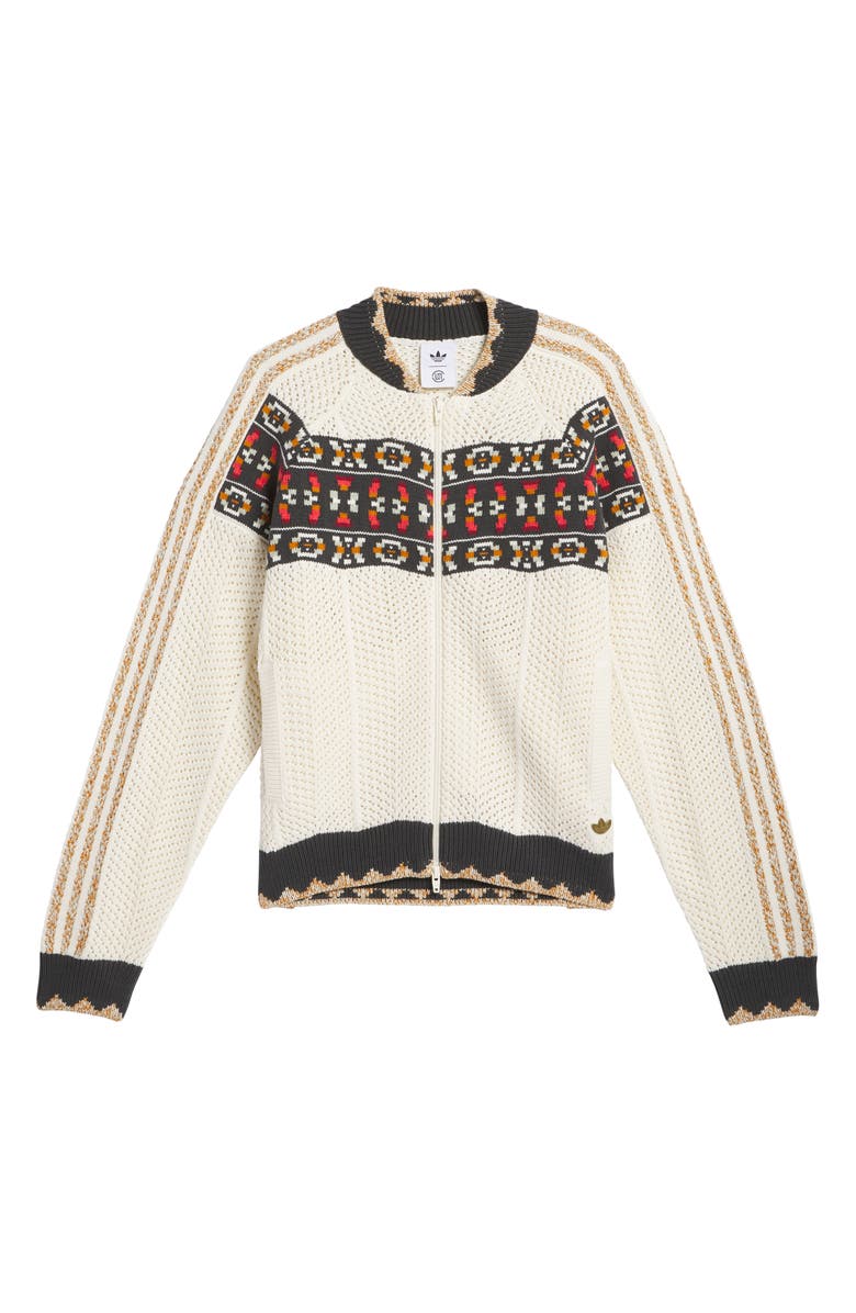 ADIDAS ORIGINALS X CLOT BY EDISON CHEN Knit Track Jacket, Main, color,