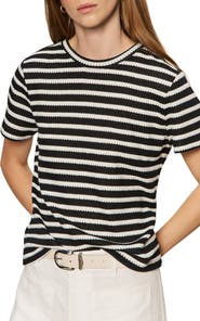 Sanctuary Perfect Texture Stripe Tee