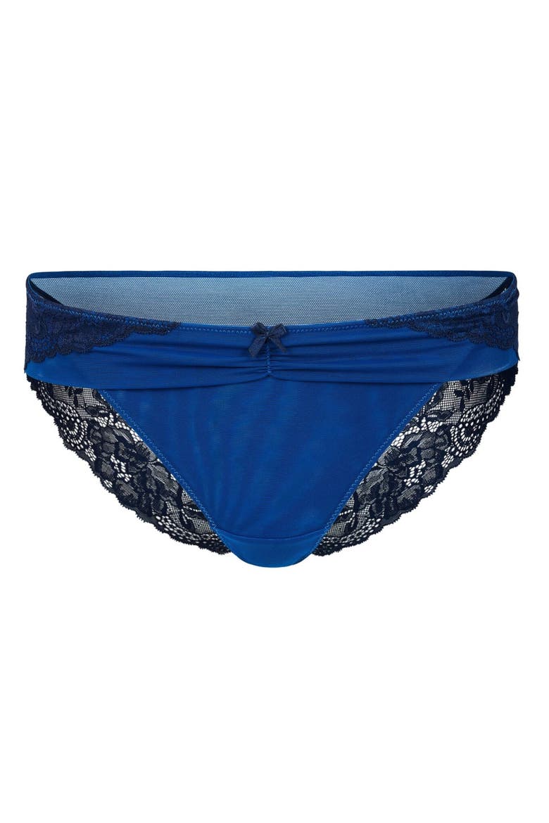 Clairabelle Bikini Panties, Alternate, color, Dark blue