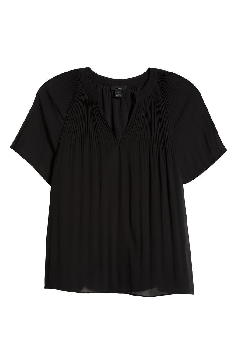 Halogen<sup>®</sup> Release Pleat Blouse, Alternate, color,