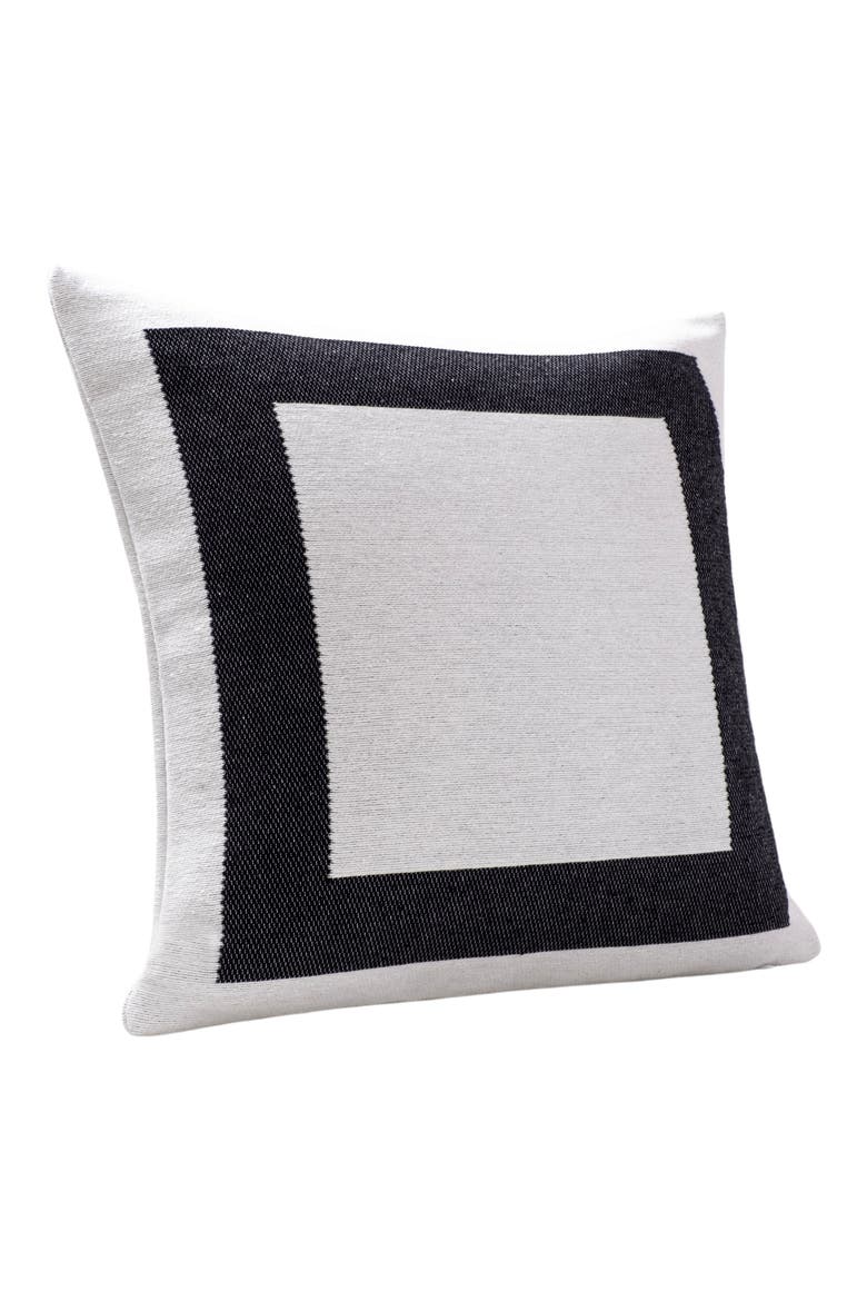 Tuxedo Decorative Throw Pillow, Alternate, color, WHITE