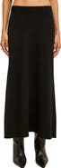 Cult Gaia Infinity Merino Wool & Cashmere Blend Maxi Skirt