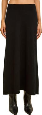 Cult Gaia Infinity Merino Wool & Cashmere Blend Maxi Skirt