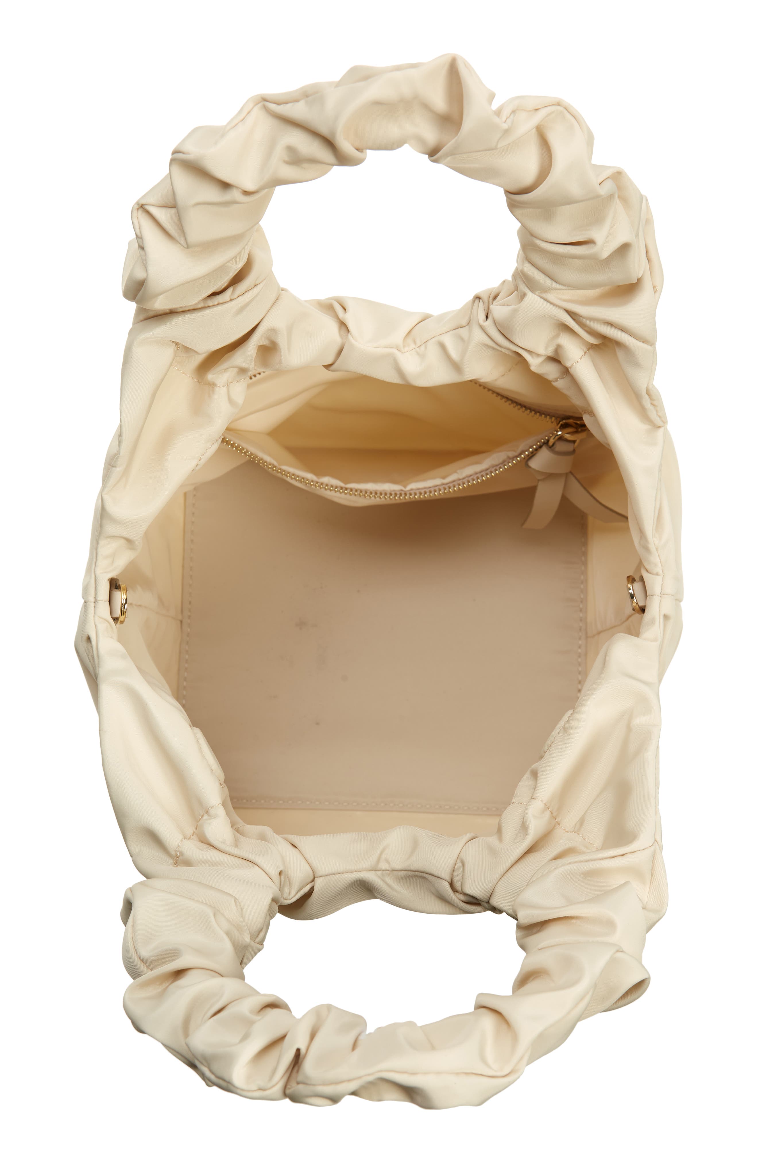 Le Scrunch Mini Crossbody Bag, Alternate, color, BONE