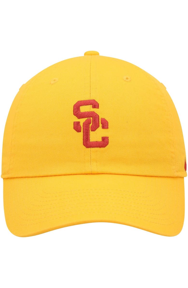 Nike Men's Nike Gold USC Trojans Heritage86 Logo Performance Adjustable Hat, Alternate, color,