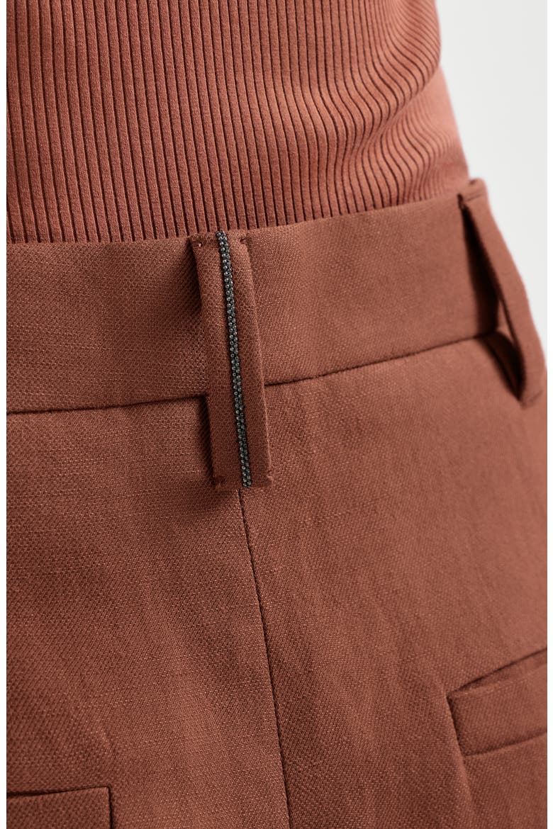 Sartorial Bermuda shorts, Alternate, color, Orange