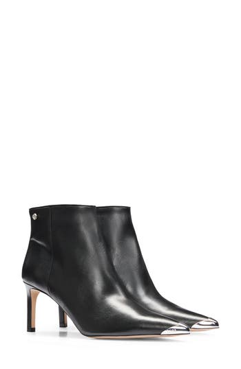 Hugo Boss Boss Janet Pointed Toe Bootie In Black