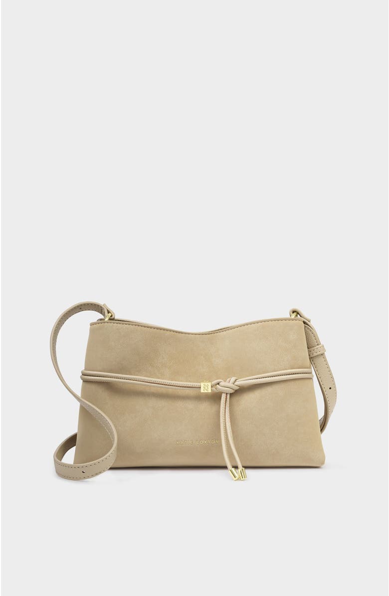 Katie Loxton Lori Crossbody Bag, Main, color, Desert Sand Suedette