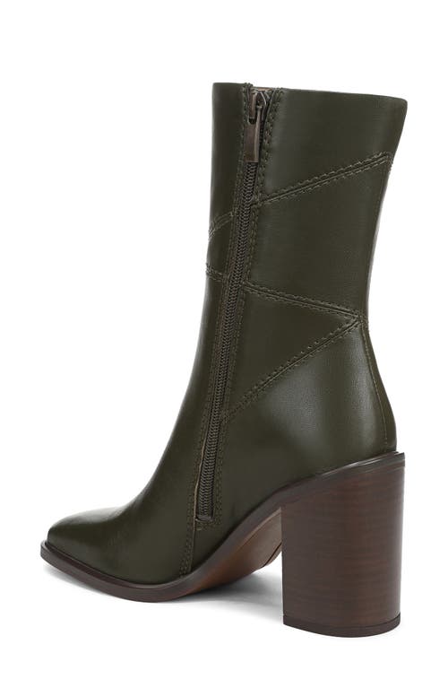 Franco Sarto Stevie Block Heel Bootie In Green