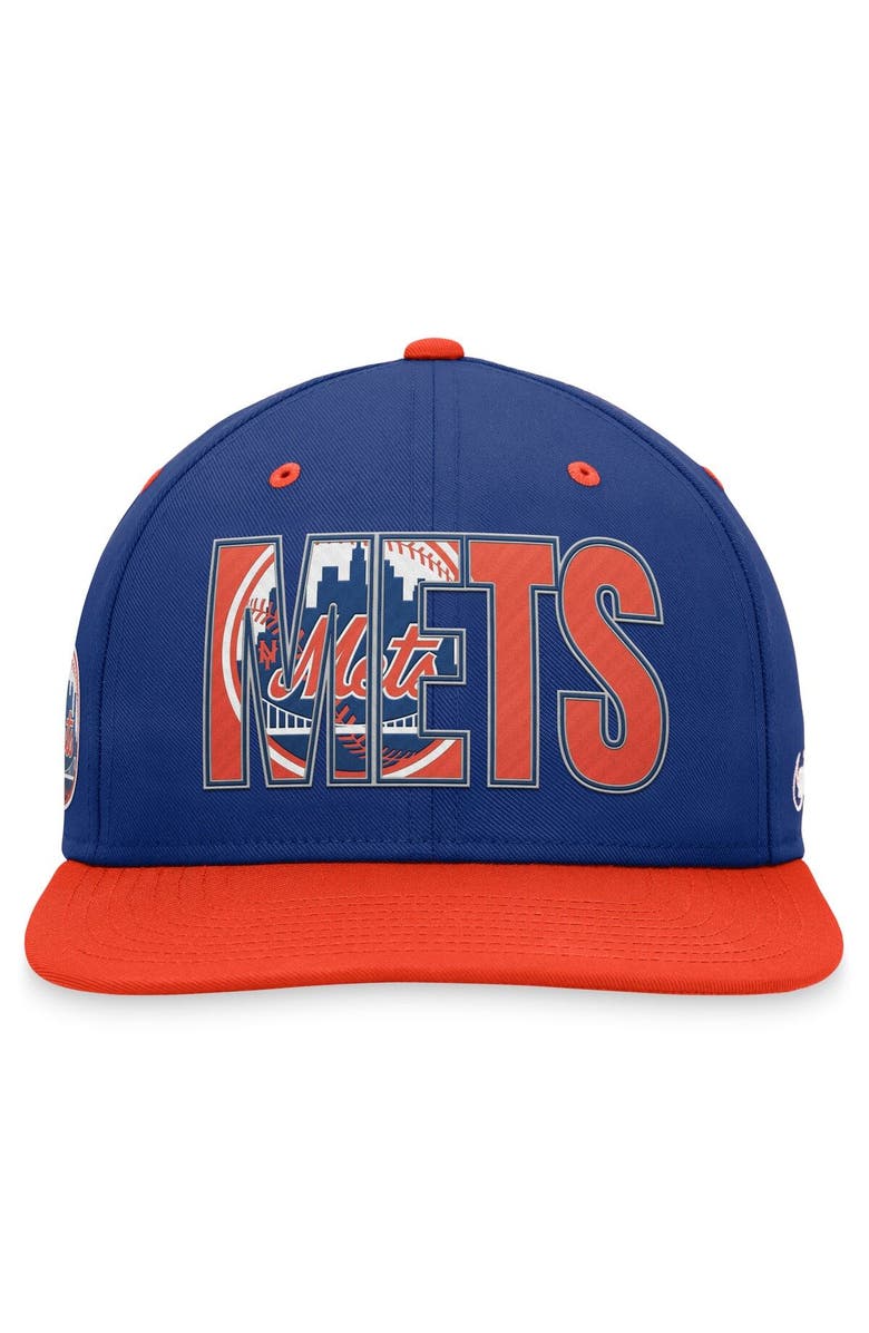 Nike Men's Nike Royal New York Mets Cooperstown Collection Pro Snapback Hat, Alternate, color,