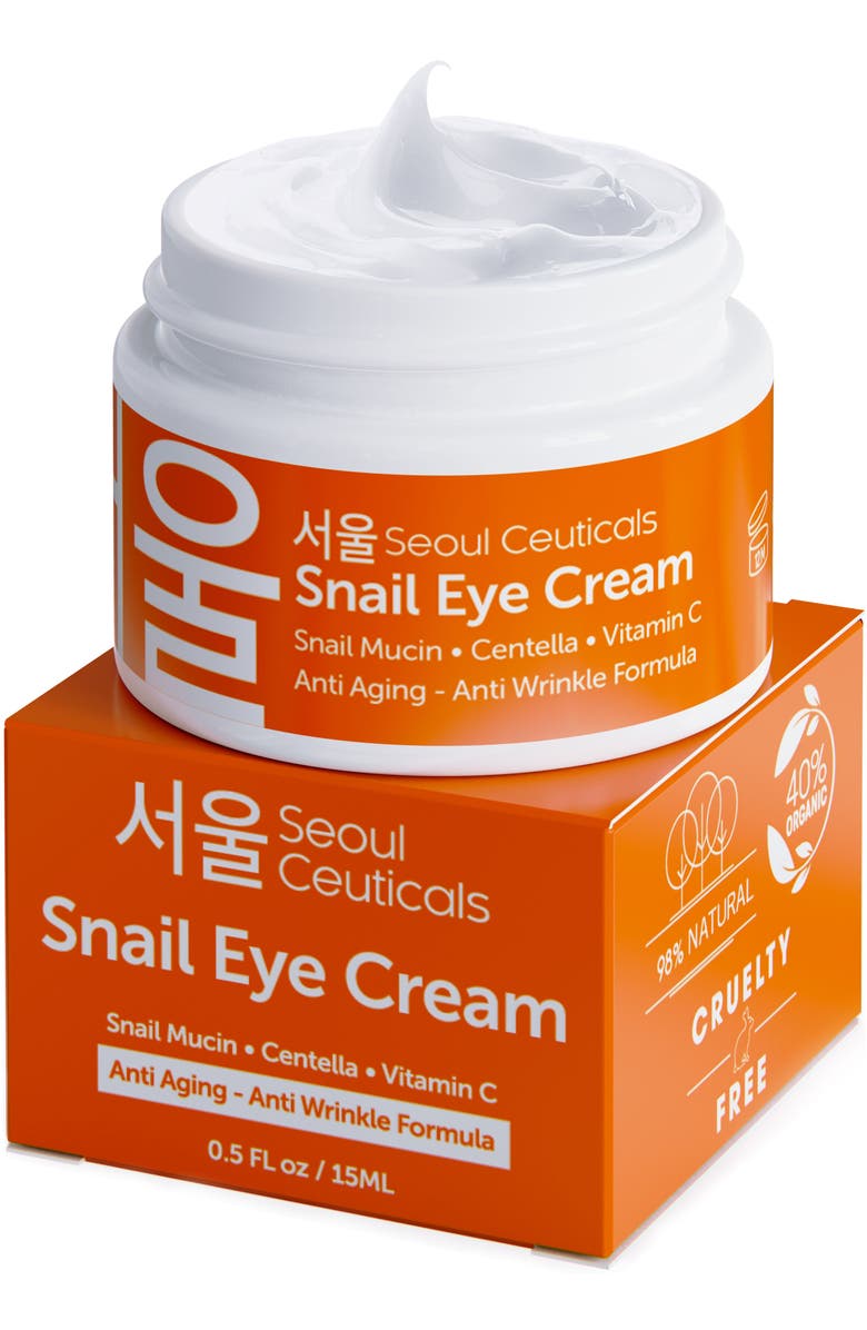 Seoul Ceuticals Korean Skincare Snail Eye Cream, Alternate, color, Clear