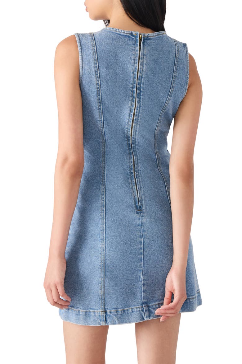 Averi Denim Dress, Alternate, color, FOREVER BLUE