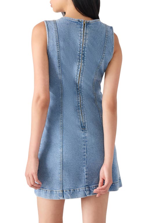 Steve Madden Averi Denim Dress In Blue