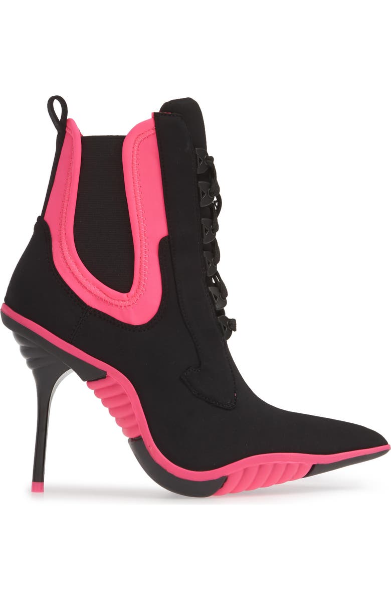 Jeffrey Campbell Big Bang Ankle Tie Bootie, Alternate, color,