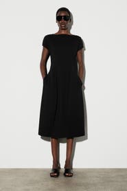 COS Sculptural Jersey Midi Dress