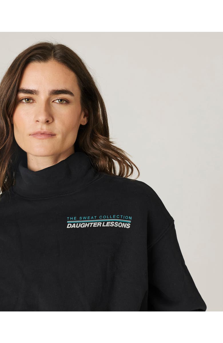 Daughter Lessons SWEATshirt, Alternate, color, Black
