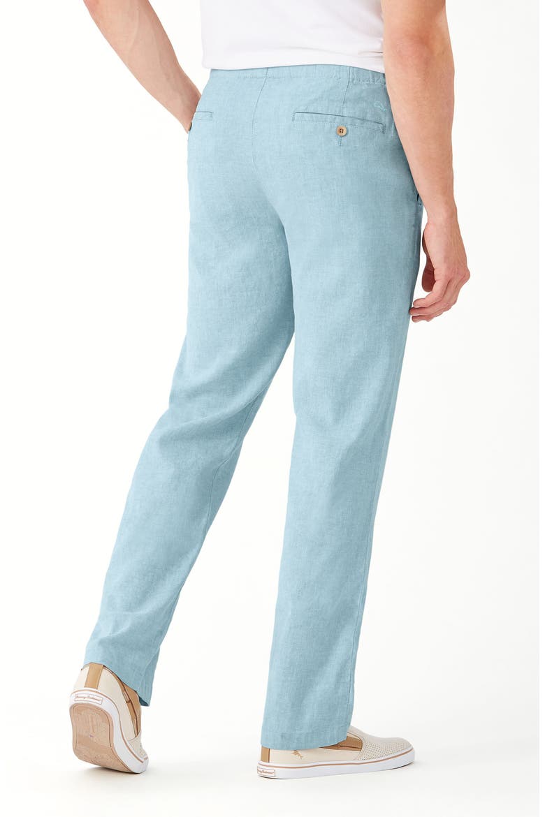 Relaxed Fit Linen Pants, Alternate, color, DK ALPINE