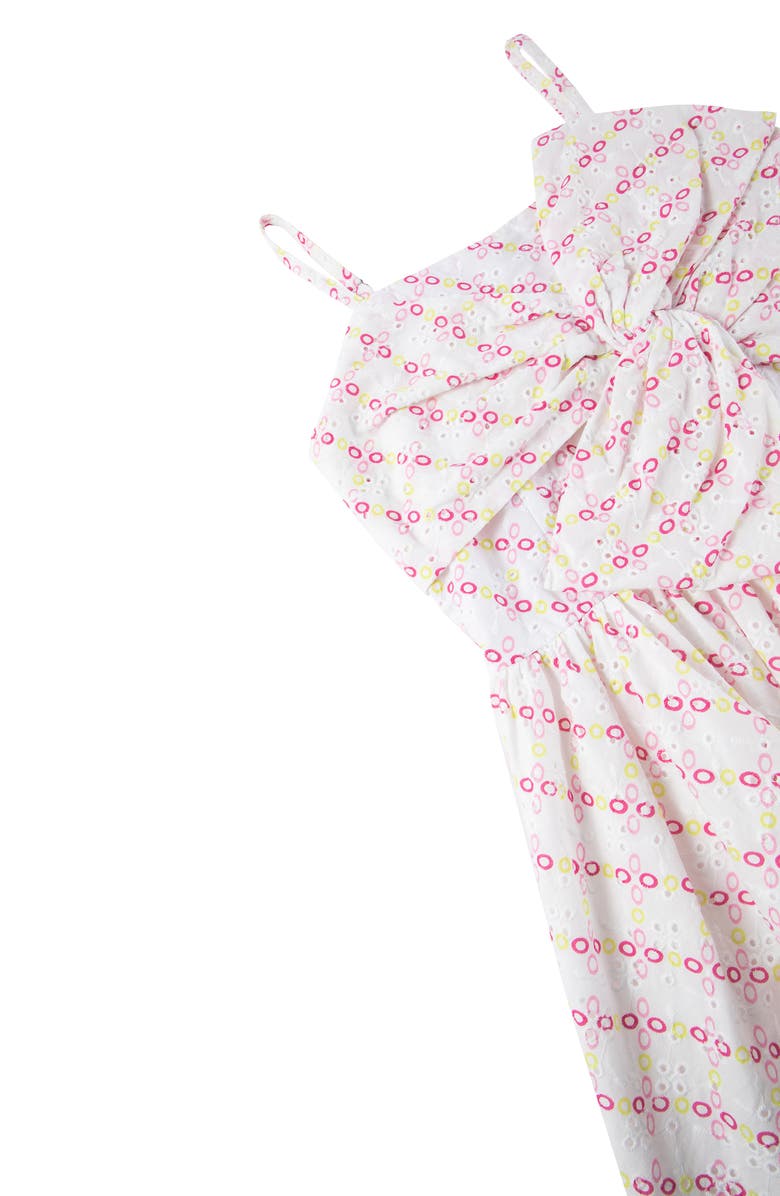 Habitual Kids' Embroidered Cotton Dress, Alternate, color,