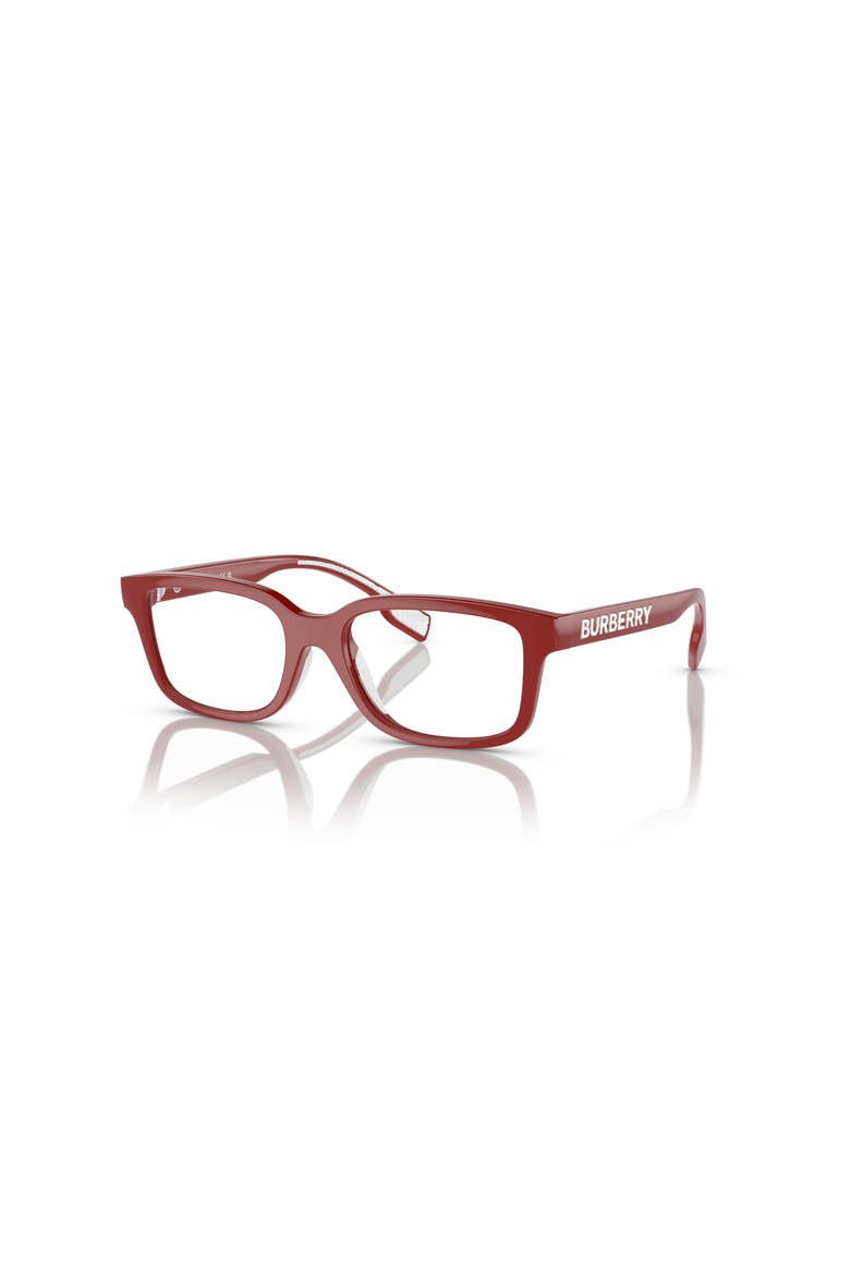 48mm Rectangle optical glasses, Main, color, Red