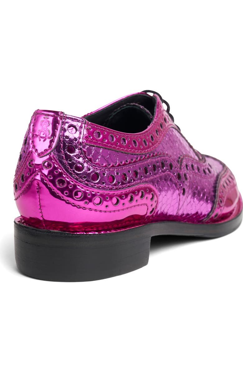 The Office of Angela Scott Mr. Doubt Wingtip Oxford, Alternate, color, Magenta