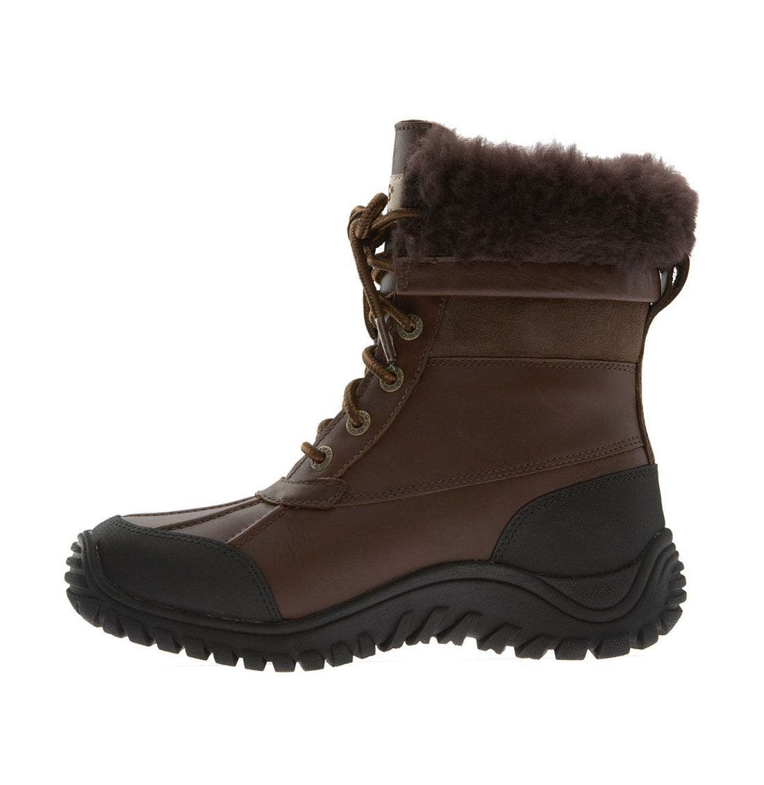 Adirondack II Waterproof Boot, Alternate, color, OBSIDIAN