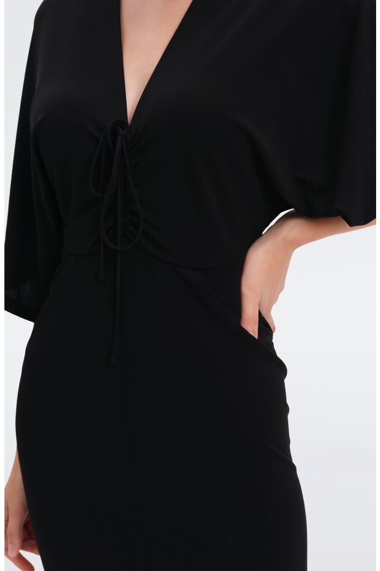 Valerie Maxi Dress, Alternate, color, BLACK