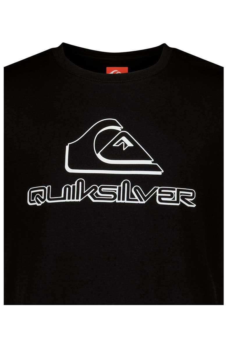 Kids' Logo Surf T-Shirt, Alternate, color, BLACK