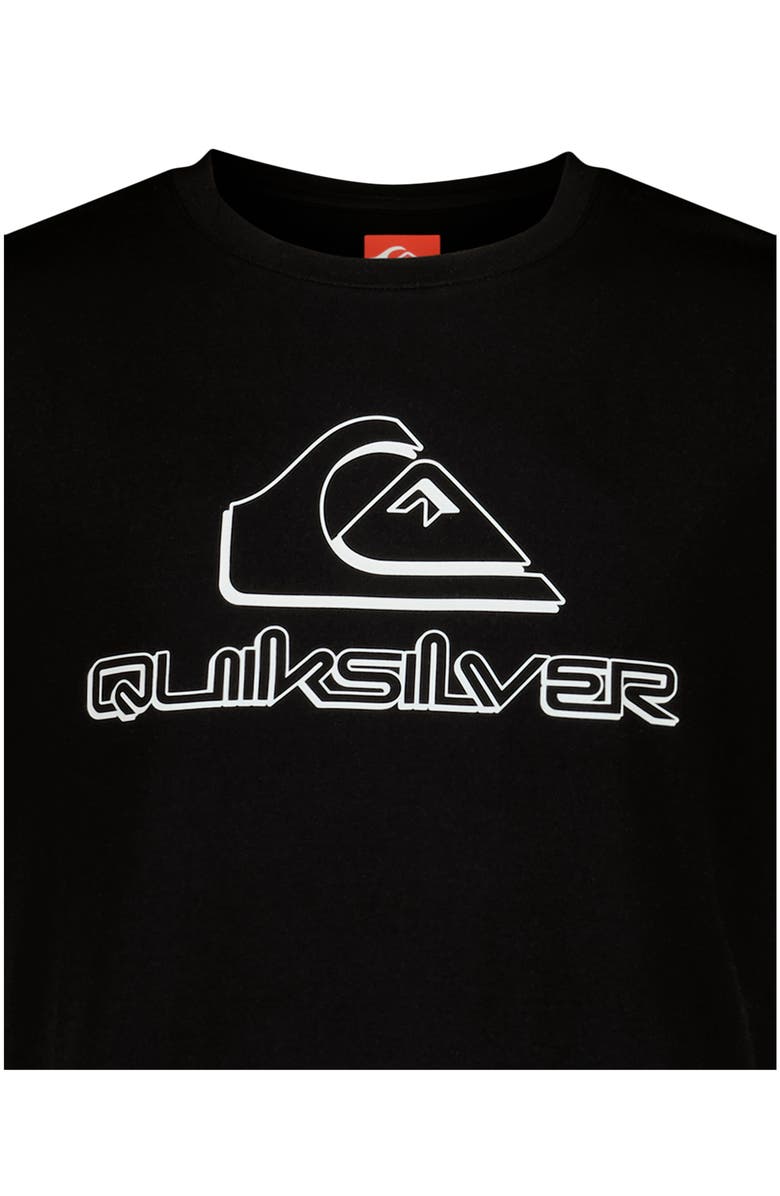 Quiksilver Kids' Logo Surf T-Shirt, Alternate, color, Black