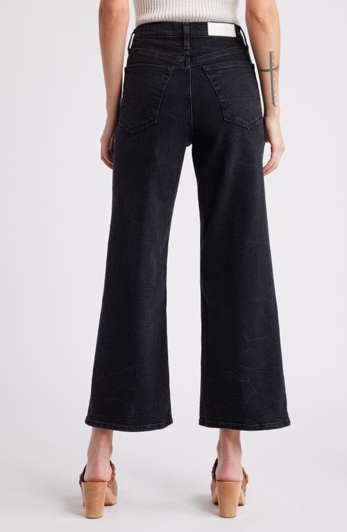 RE/DONE RE/DONE HIGH WAIST CROP WIDE LEG JEANS 