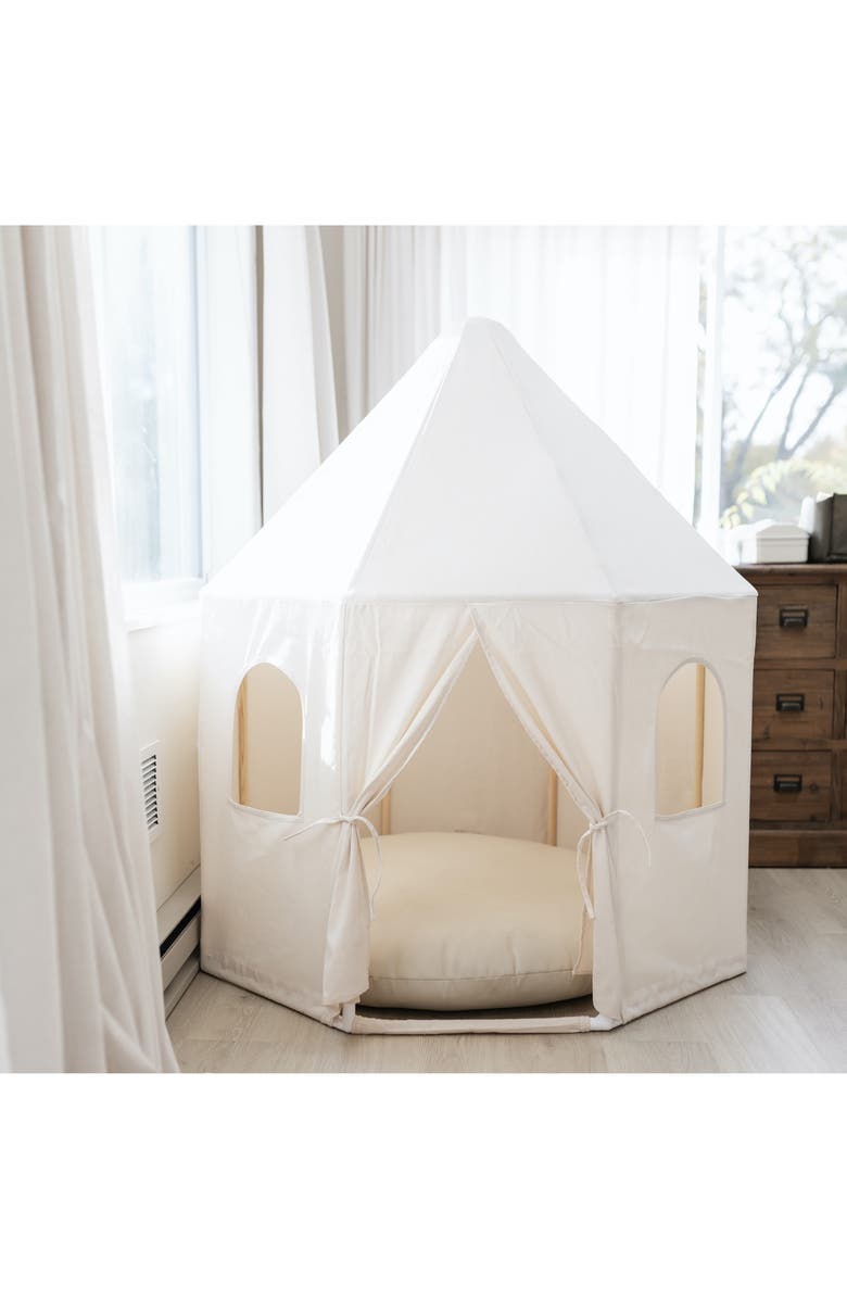 GATHRE Play Tent, Alternate, color, Ivory