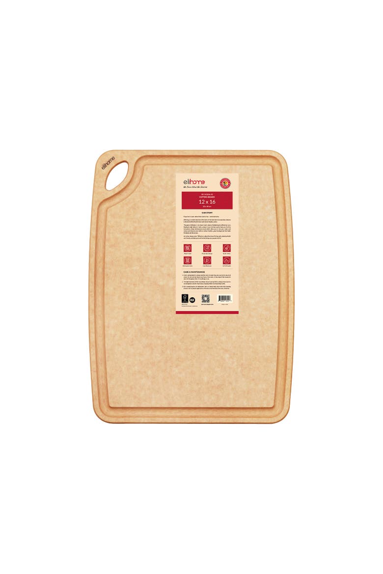 Classic Series 12 x 16 x 1/4 Cutting Board - Large, Alternate, color, Brown