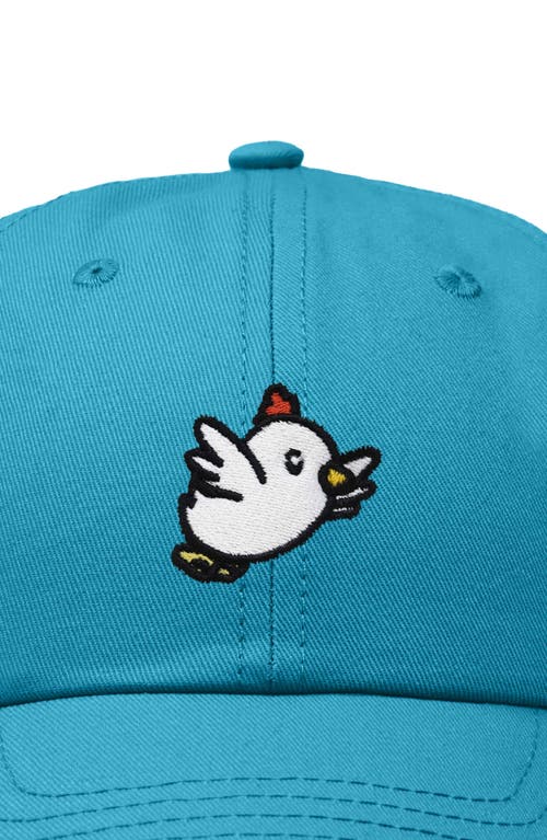 DALIX DALIX CHICKEN EMBROIDERED COTTON CAP