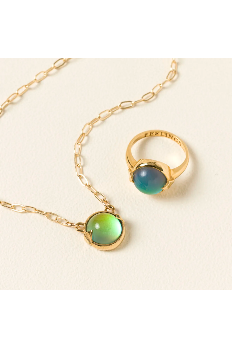 Color-Changing Mood Ring by Merewif, Alternate, color, Gold