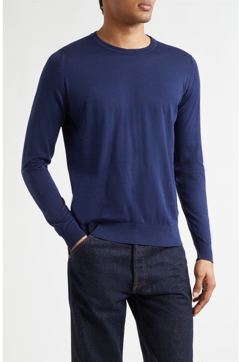 Rowland Sea Island Cotton Sweater (Men) | Nordstrom