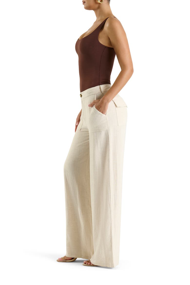 The NW Smooth Tank Bodysuit, Alternate, color, CHOCOLATE
