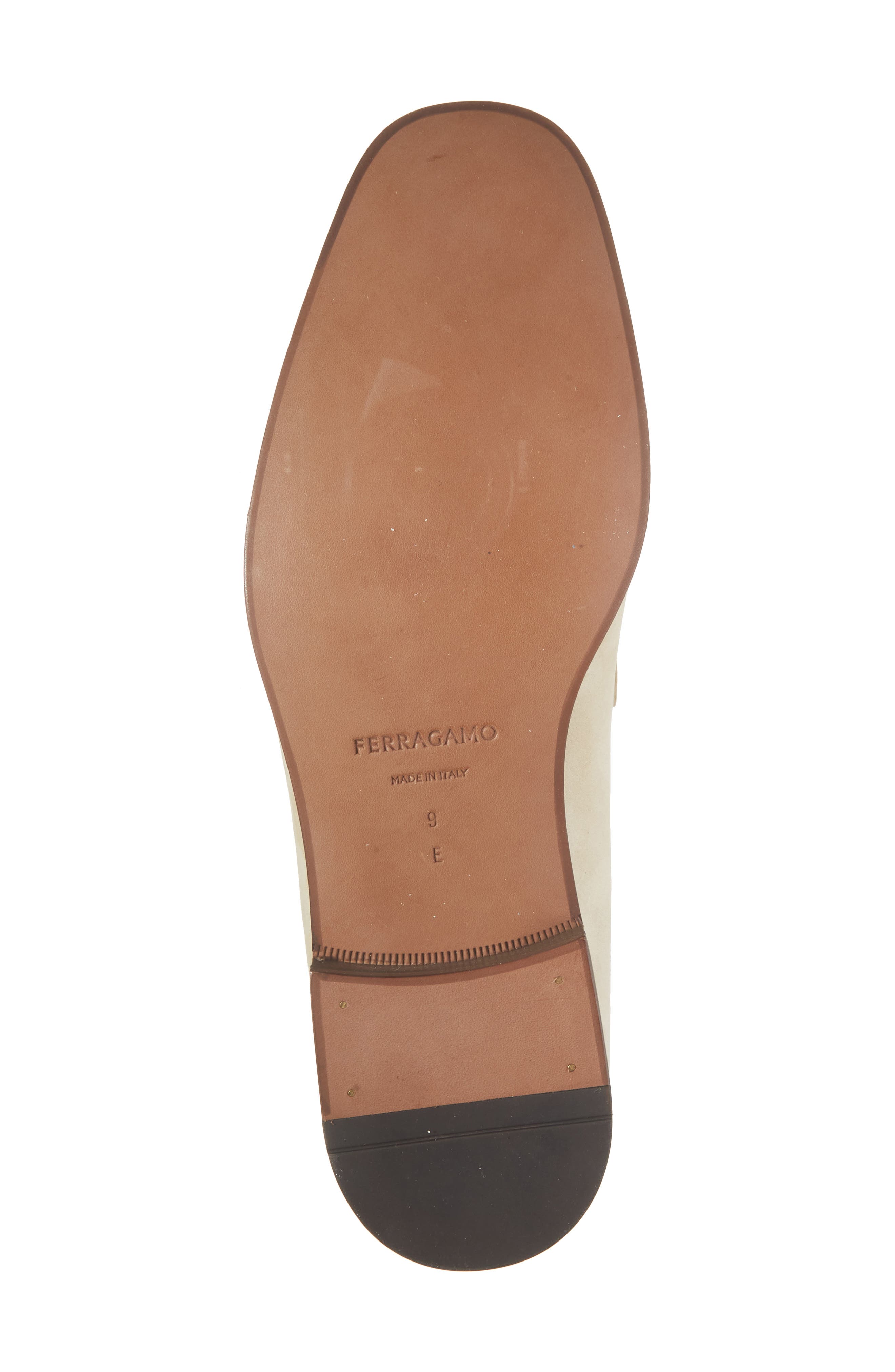 FERRAGAMO Balty Double Gancio Bit Loafer, Alternate, color, Ecru New Biscotto