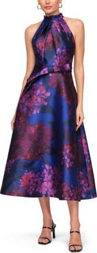 JS Collections Naomi A-Line Cocktail Dress