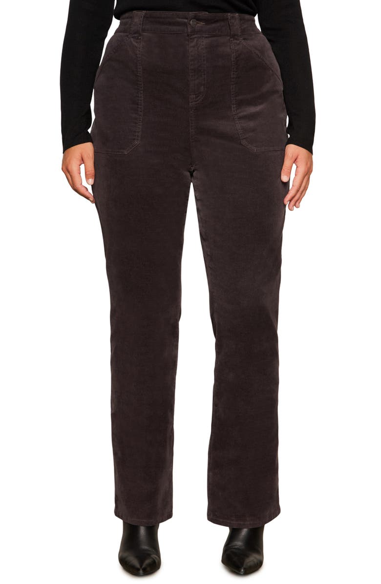 Sanctuary Hayden Bootcut Utility Corduroy Pants, Main, color, Semi Sweet