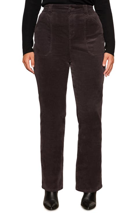 Hayden Bootcut Utility Corduroy Pants (Plus)