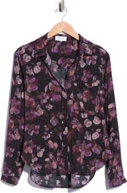 Bella Dahl Rounded Hem Button Front Shirt